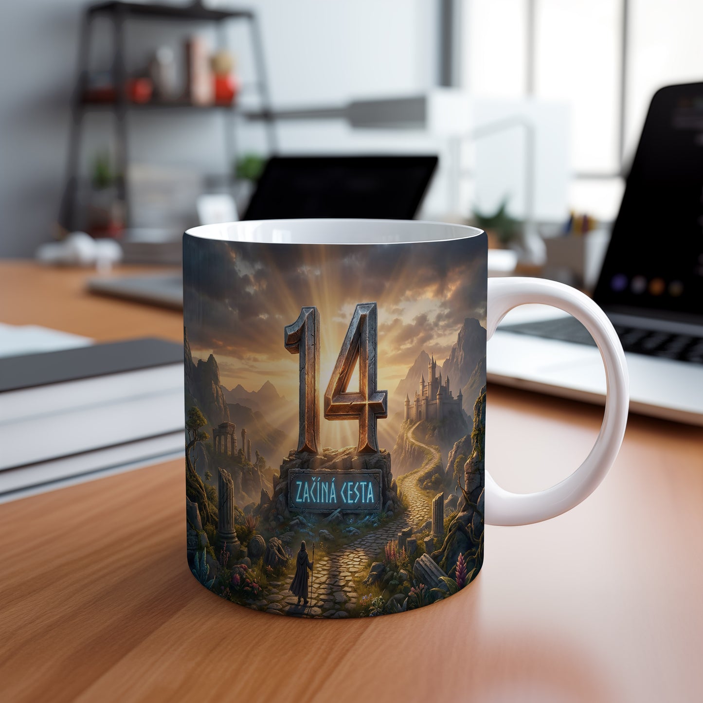 Narozeninový hrnek 14 let – ZAČÍNÁ CESTA