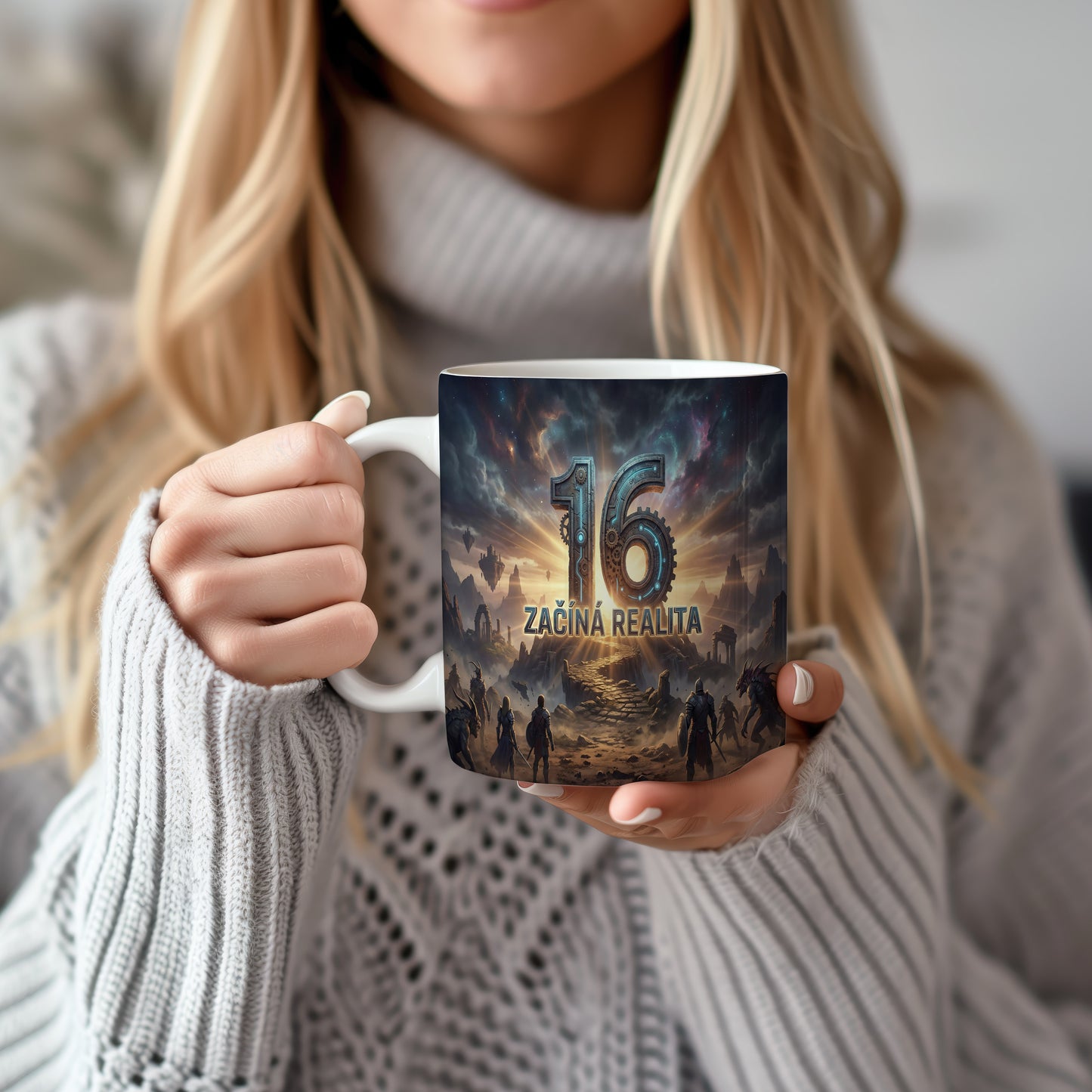 Narozeninový hrnek 16 let – ZAČÍNÁ REALITA