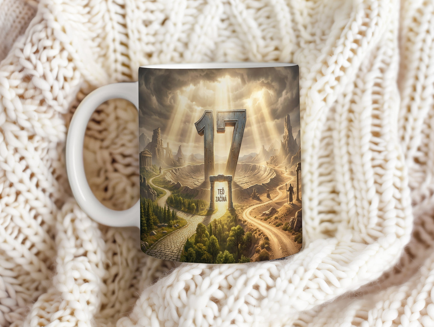 Narozeninový hrnek 17 let – TEĎ ZAČÍNÁ