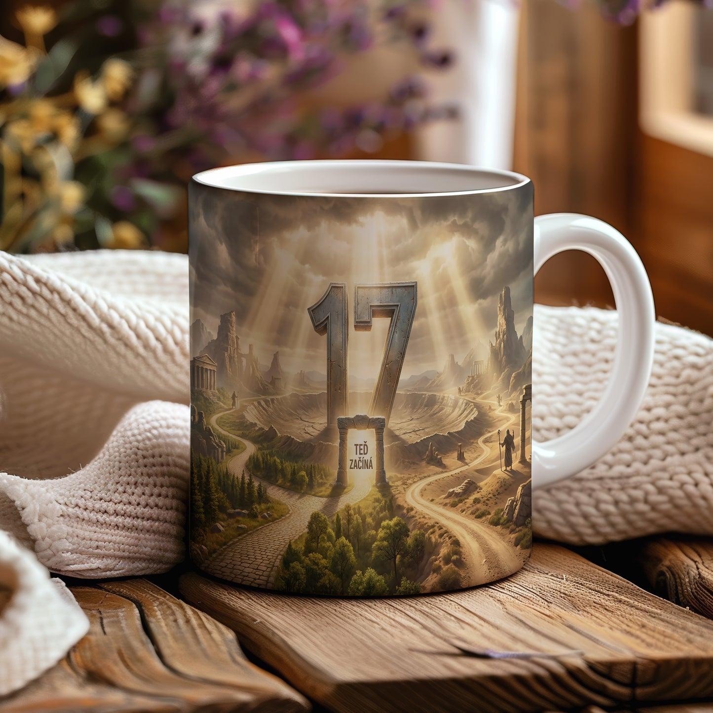 Narozeninový hrnek 17 let – TEĎ ZAČÍNÁ
