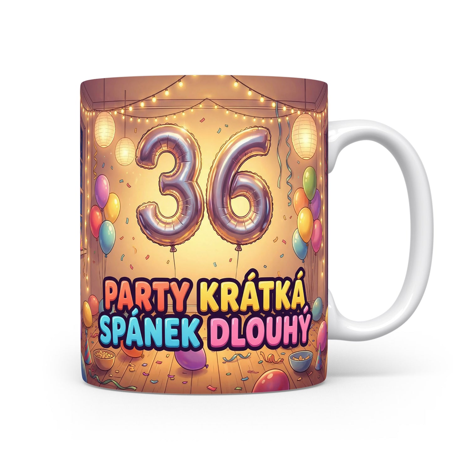 Narozeninový hrnek s číslem 36