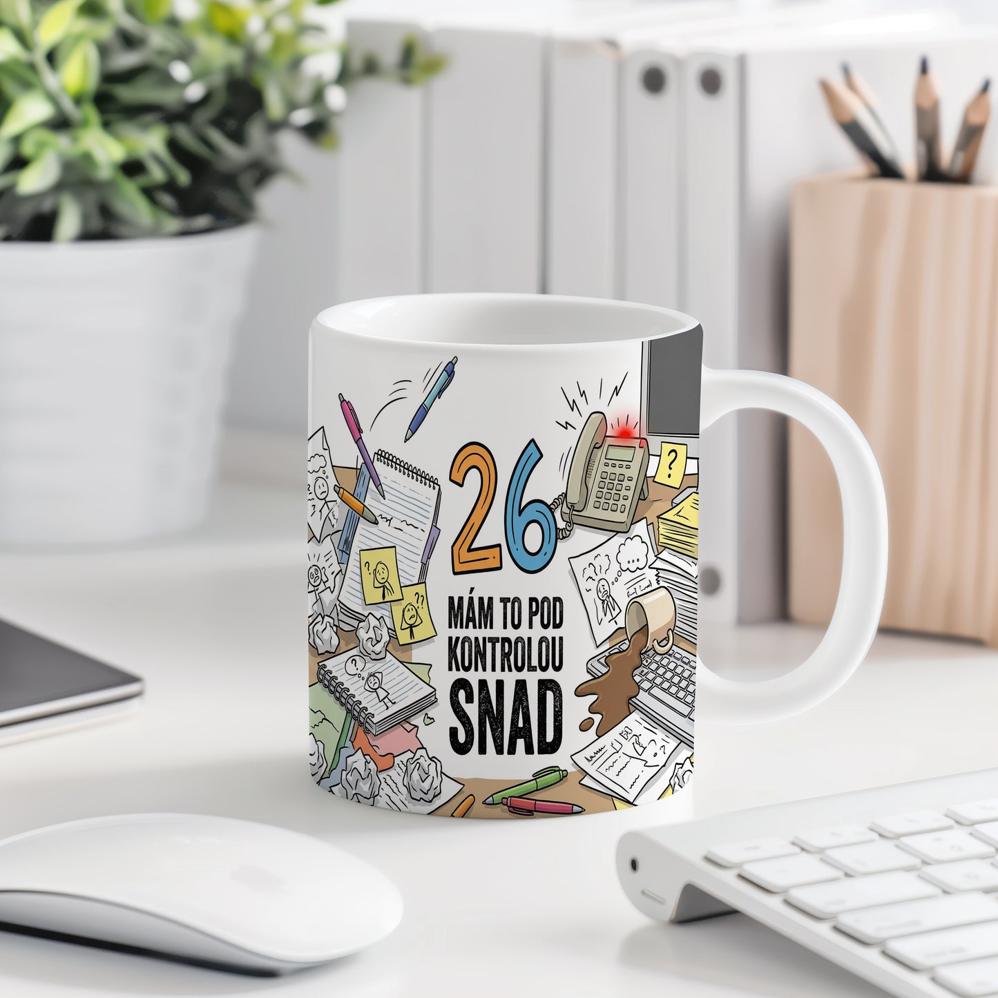 Narozeninový hrnek 26 let – MÁM TO POD KONTROLOU SNAD