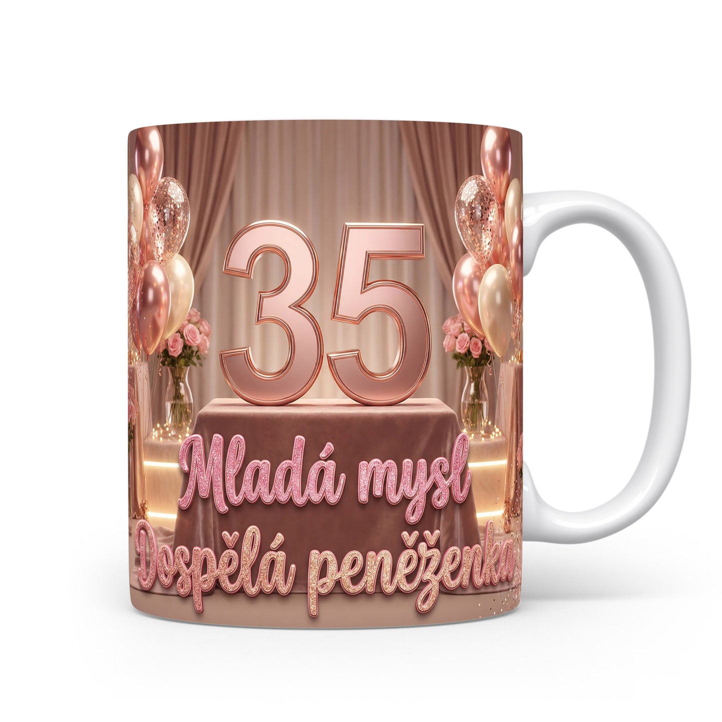 Narozeninový hrnek s číslem 35