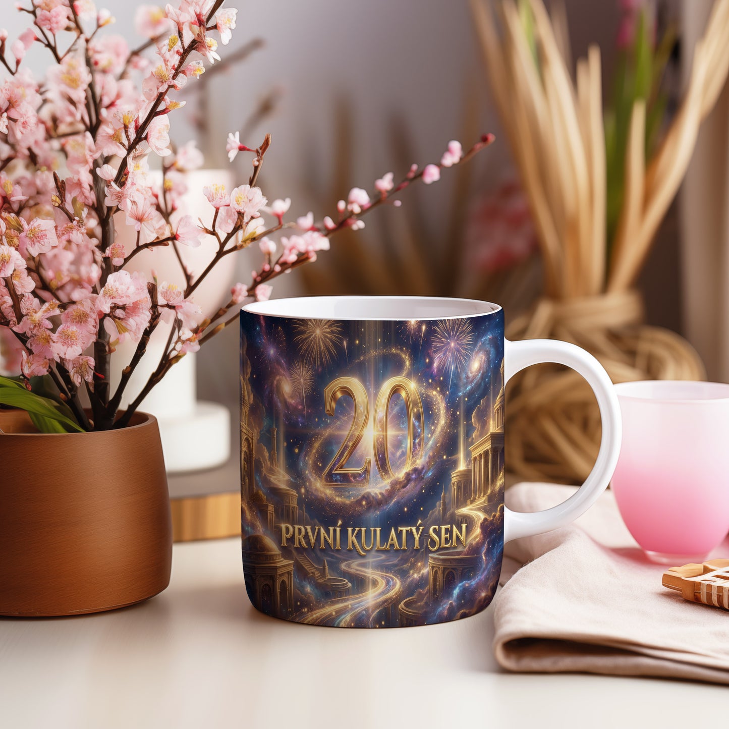 Narozeninový hrnek 20 let – PRVNÍ KULATÝ SEN