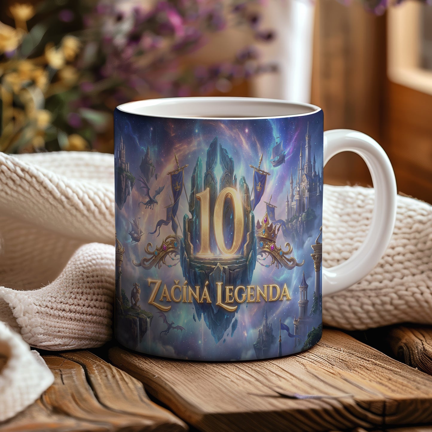 Narozeninový hrnek 10 let – ZAČÍNÁ LEGENDA