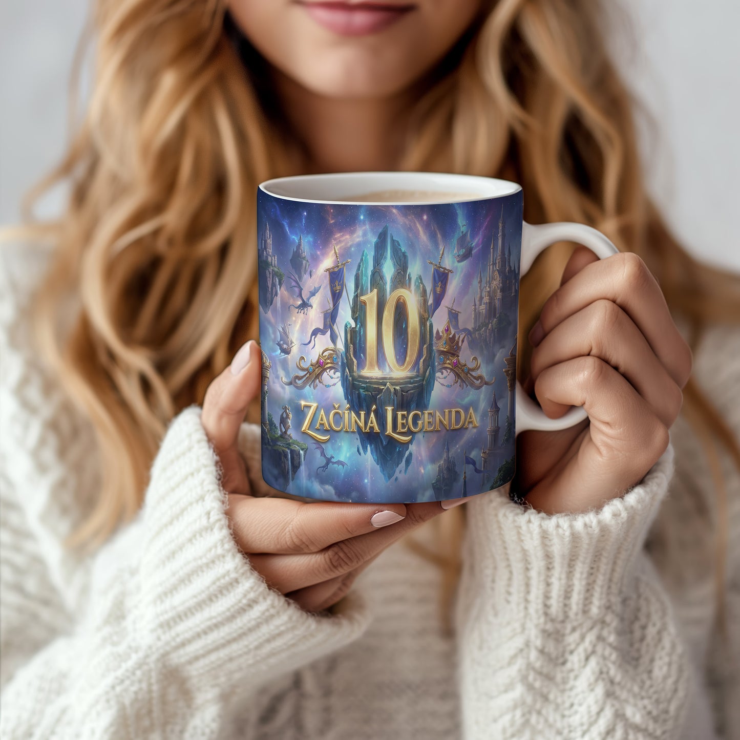 Narozeninový hrnek 10 let – ZAČÍNÁ LEGENDA