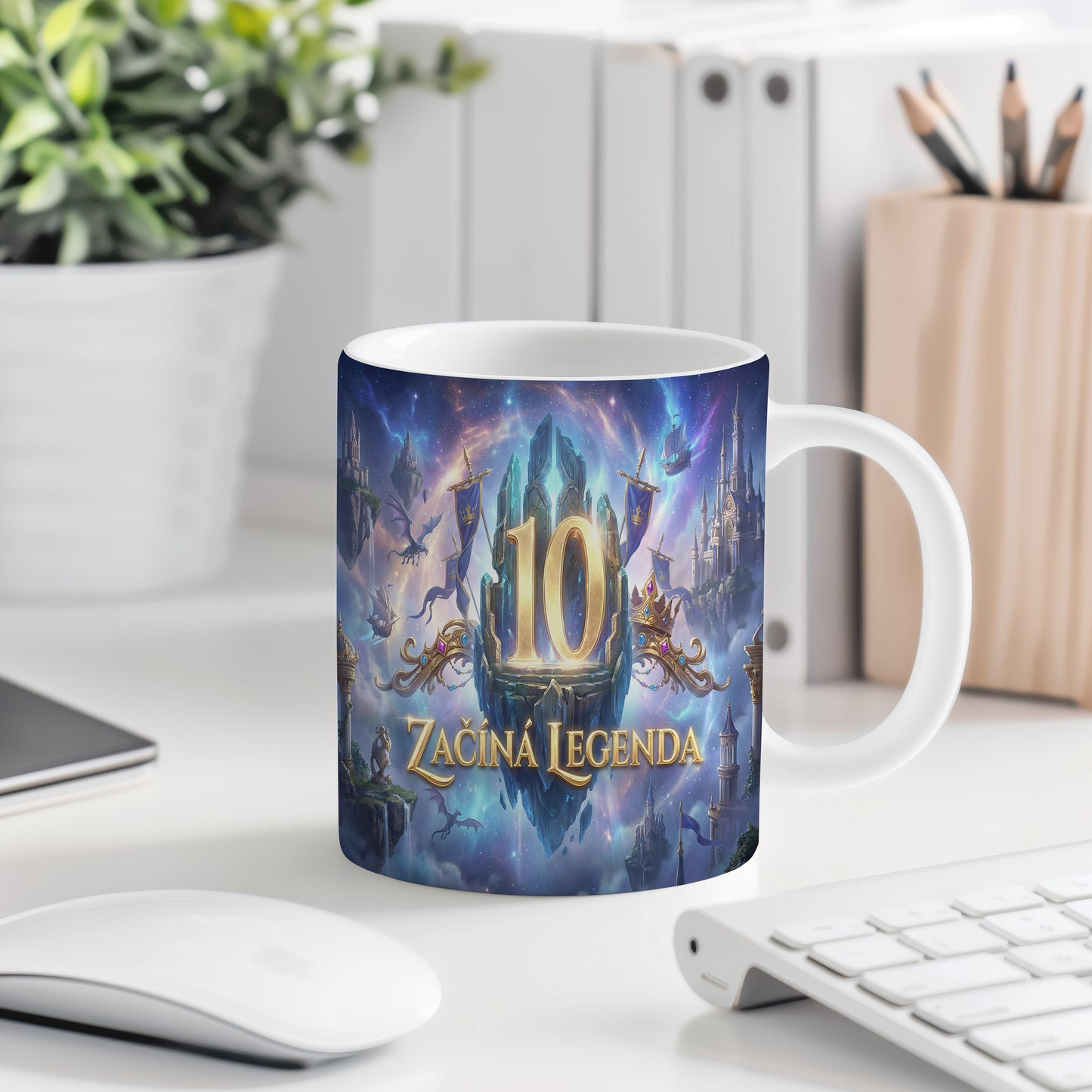 Narozeninový hrnek 10 let – ZAČÍNÁ LEGENDA
