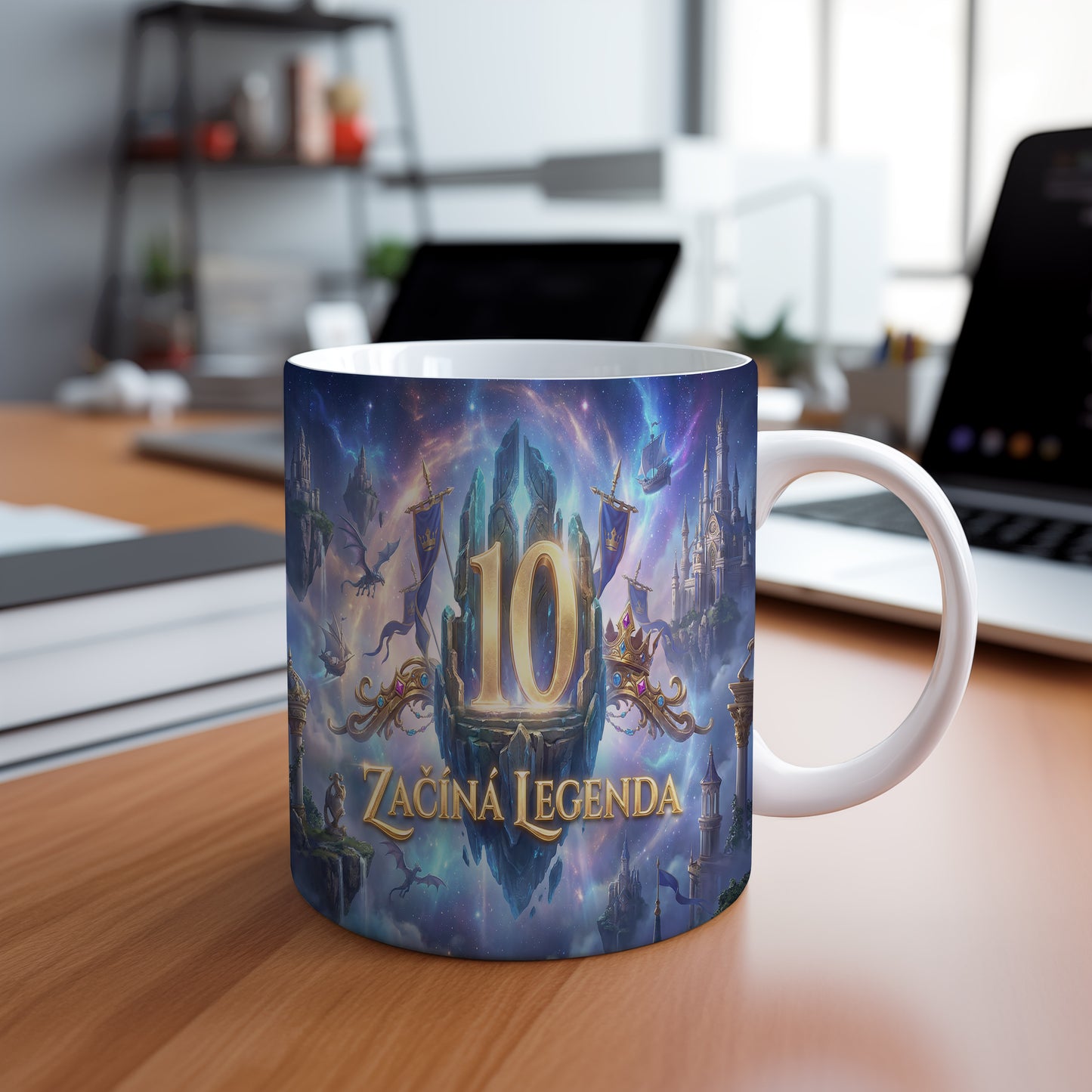 Narozeninový hrnek 10 let – ZAČÍNÁ LEGENDA
