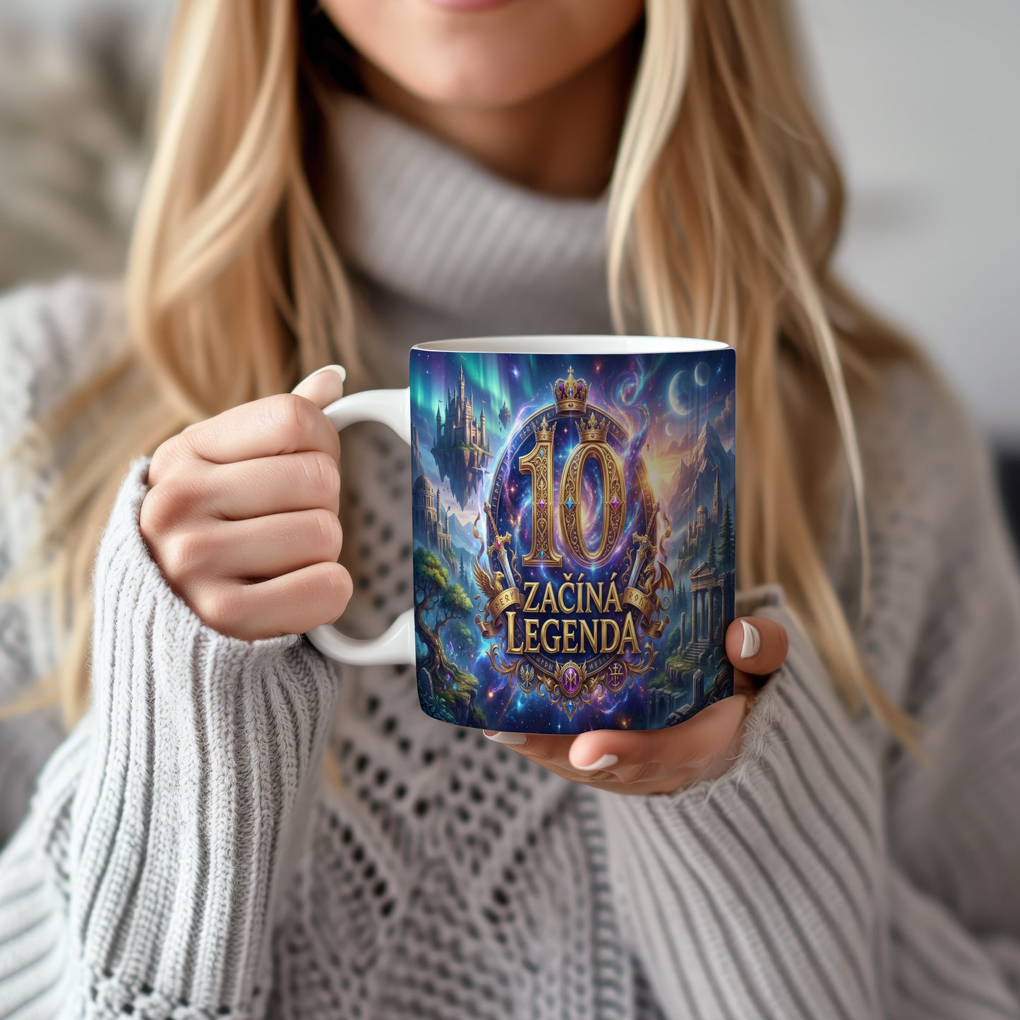 Narozeninový hrnek 10 let – ZAČÍNÁ LEGENDA
