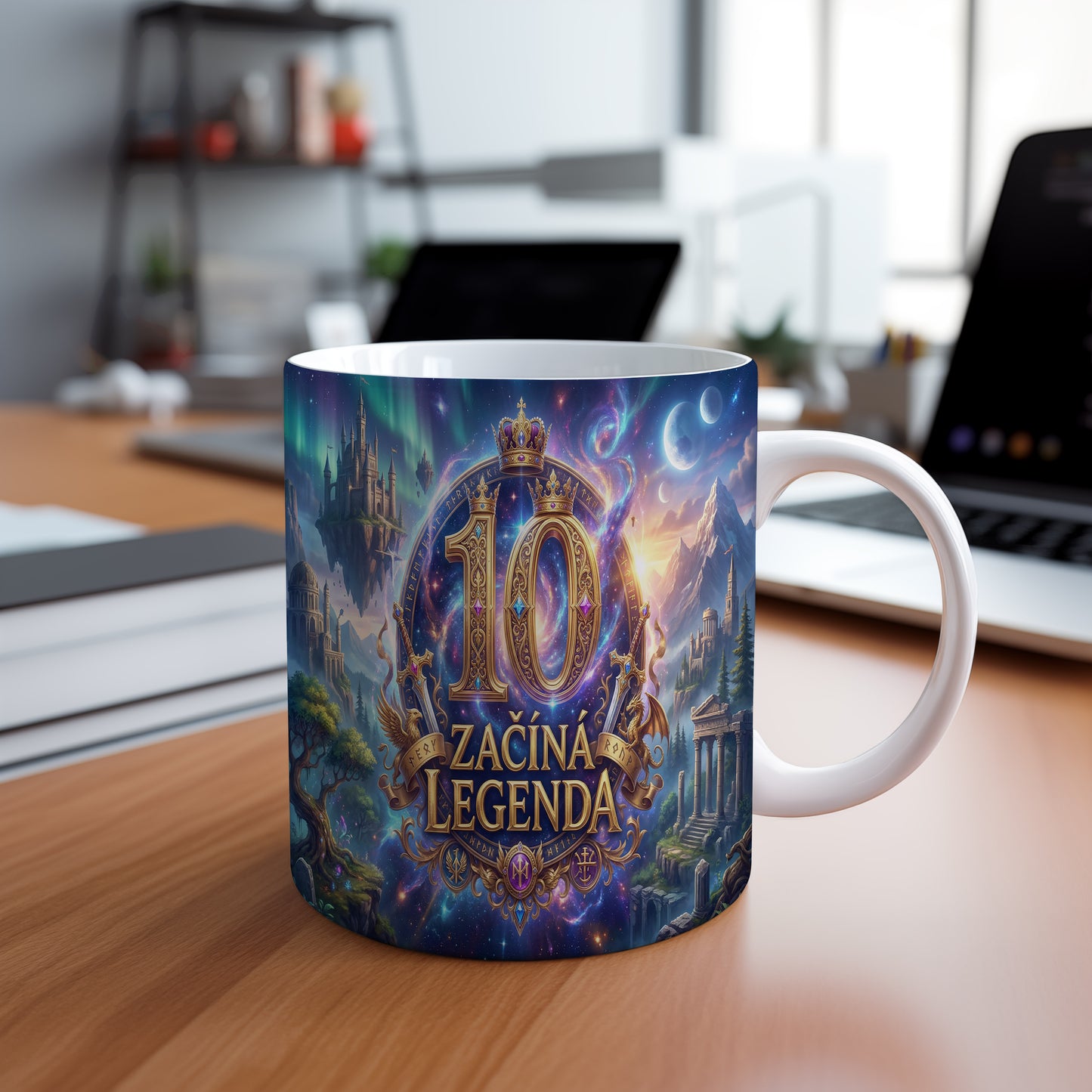 Narozeninový hrnek 10 let – ZAČÍNÁ LEGENDA