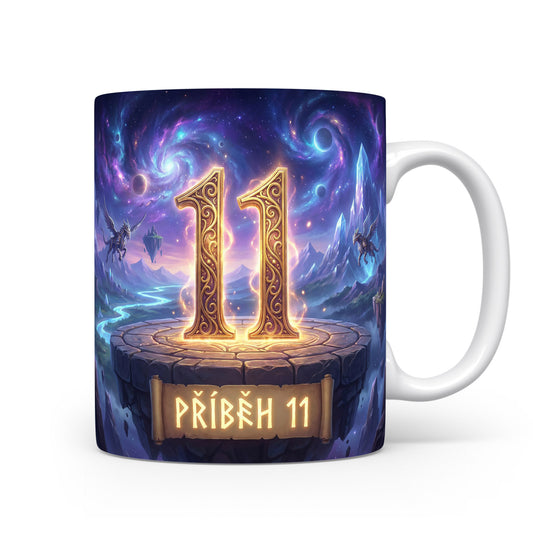 Hrnček s nápisem PŘÍBĚH 11
