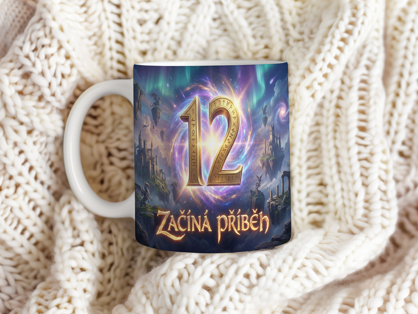 Narozeninový hrnek 12 let – ZAČÍNÁ PŘÍBĚH
