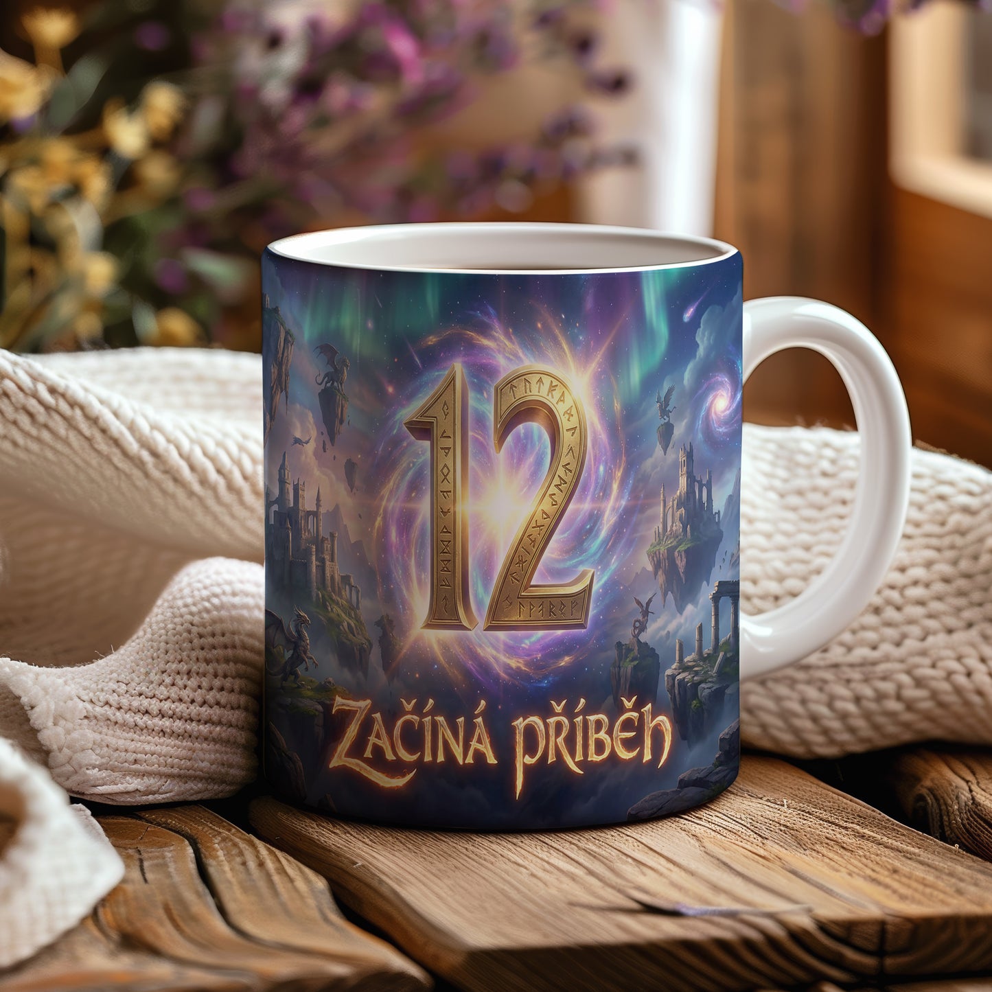 Narozeninový hrnek 12 let – ZAČÍNÁ PŘÍBĚH