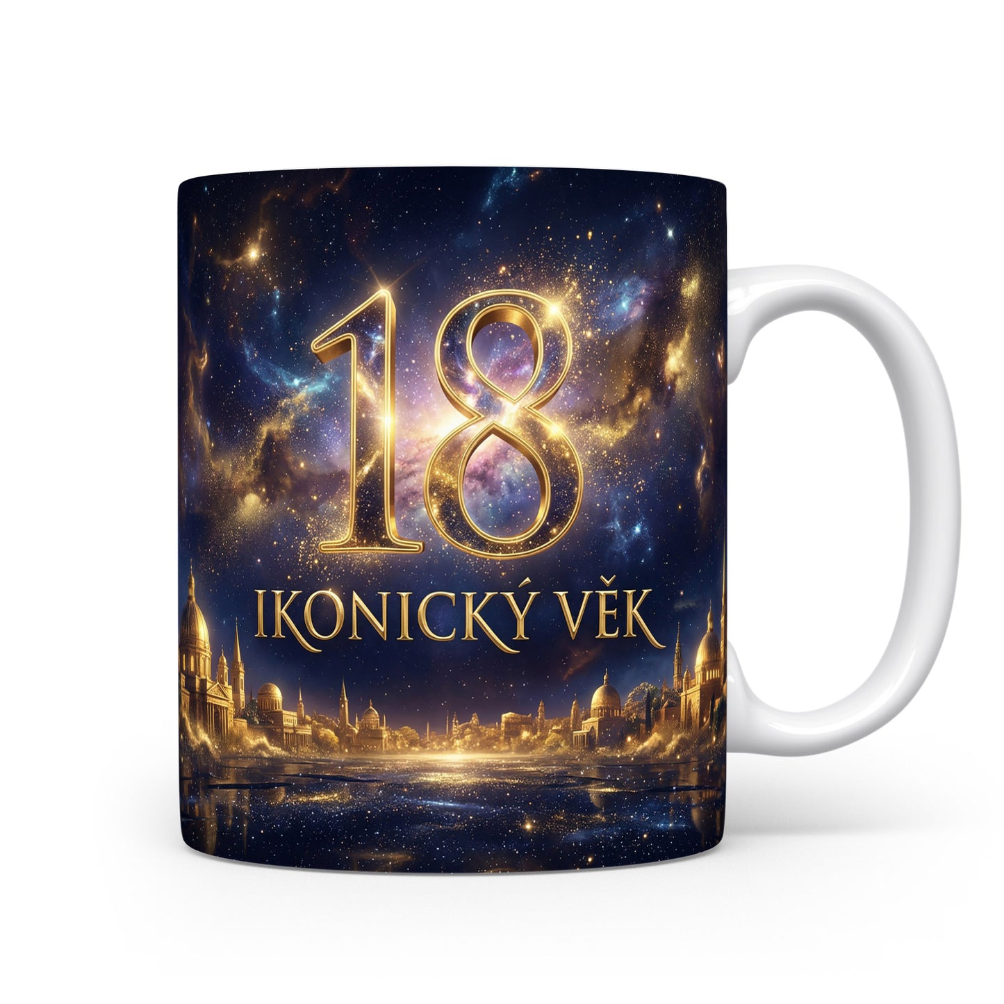 Hrnček s nápisem 18 IKONICKÝ VĚK