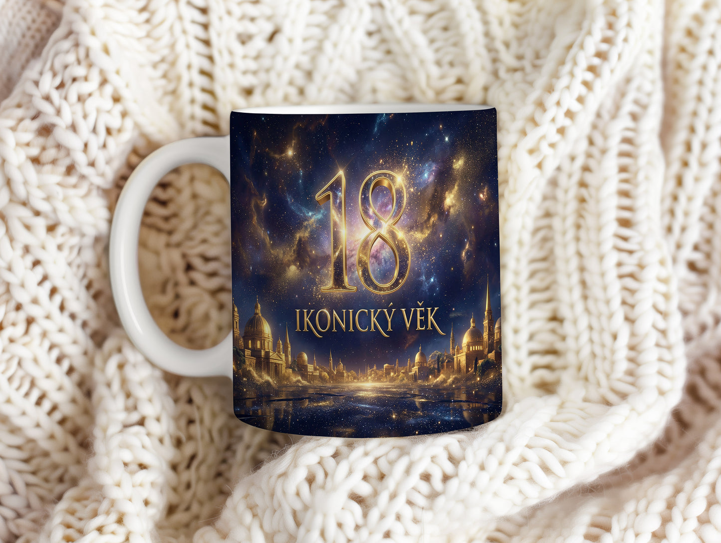 Narozeninový hrnek 18 let – IKONICKÝ VĚK