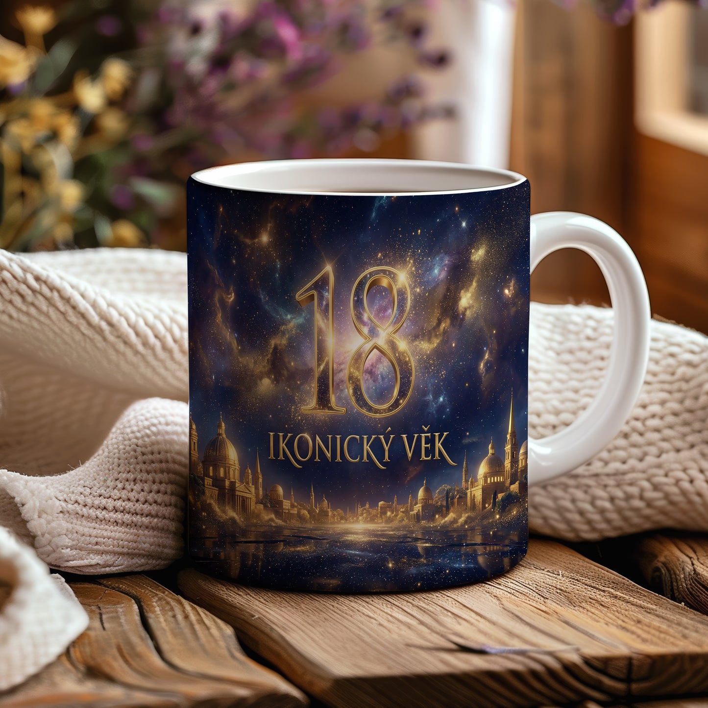 Narozeninový hrnek 18 let – IKONICKÝ VĚK