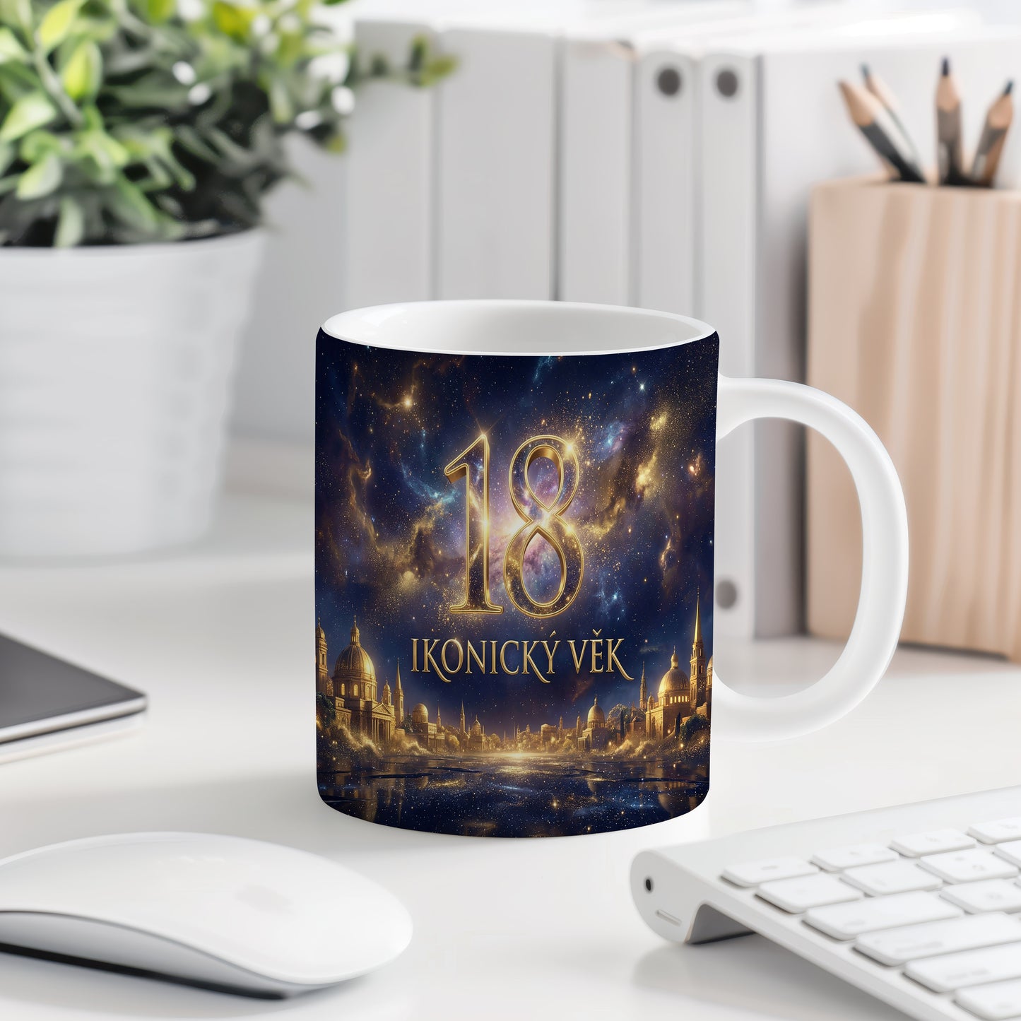 Narozeninový hrnek 18 let – IKONICKÝ VĚK