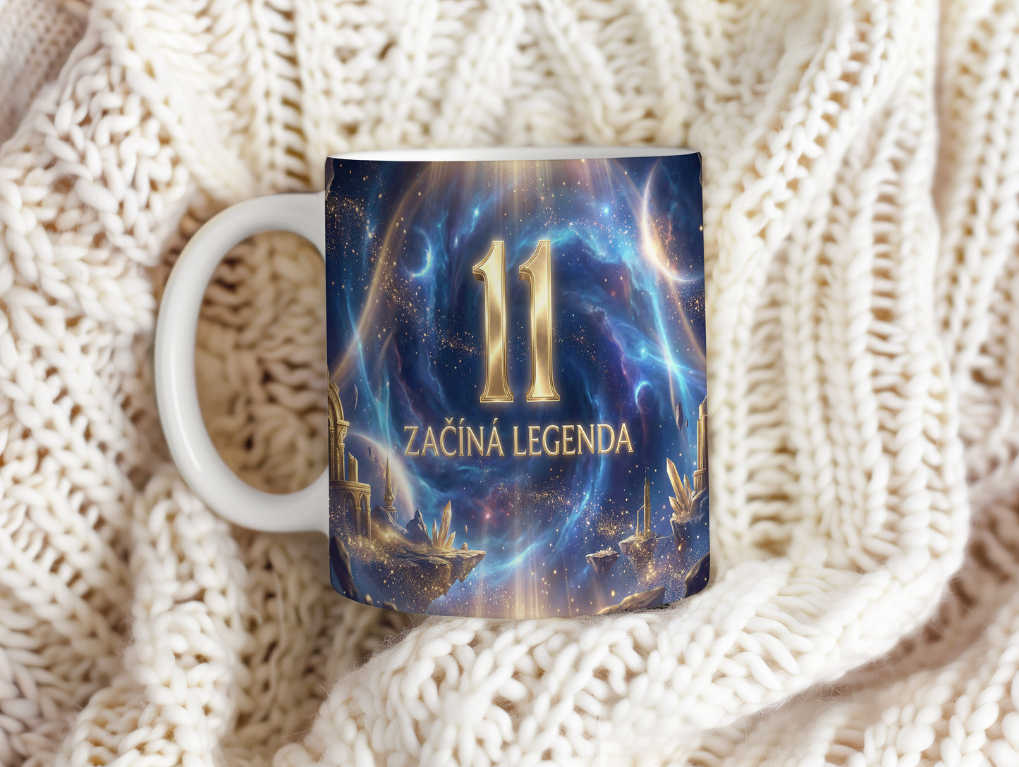 Narozeninový hrnek 11 let – ZAČÍNÁ LEGENDA