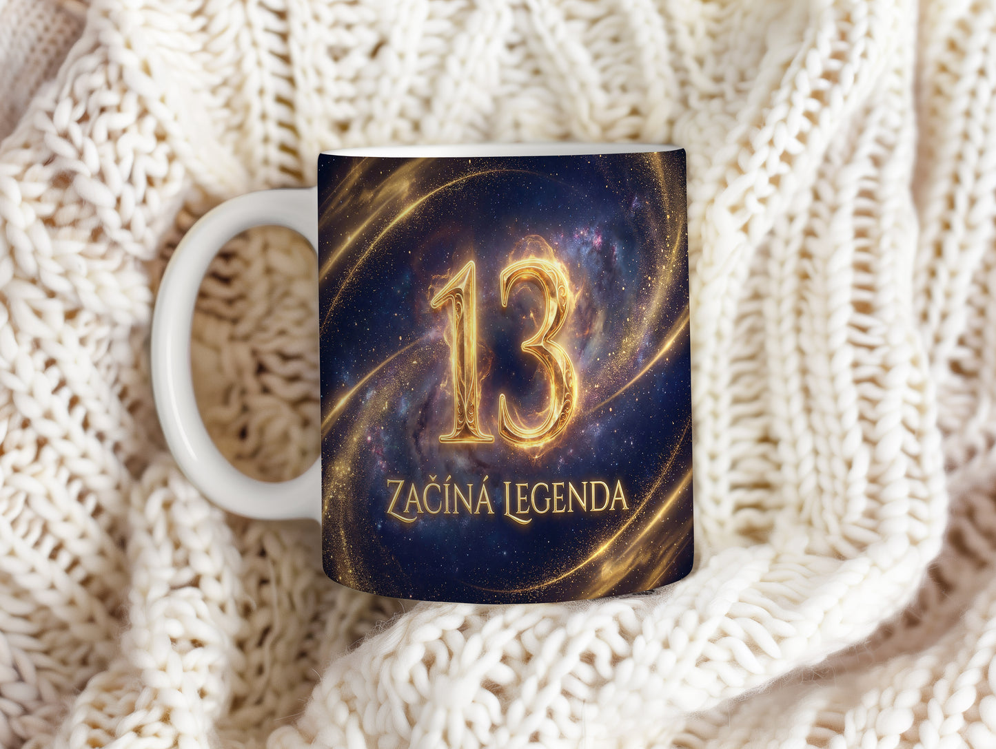 Narozeninový hrnek 13 let – ZAČÍNÁ LEGENDA