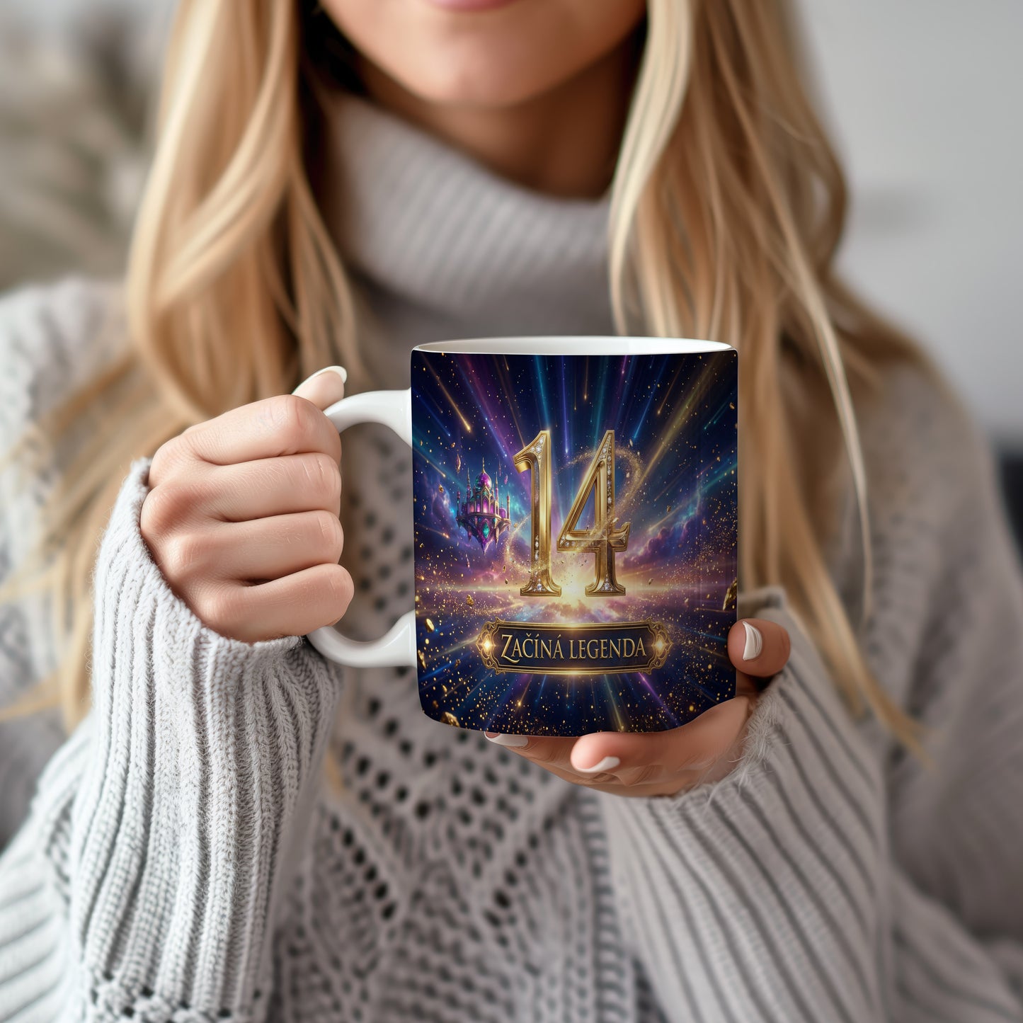 Narozeninový hrnek 14 let – ZAČÍNÁ LEGENDA