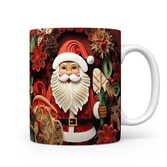 Hrnek s vánočním motivem Santy