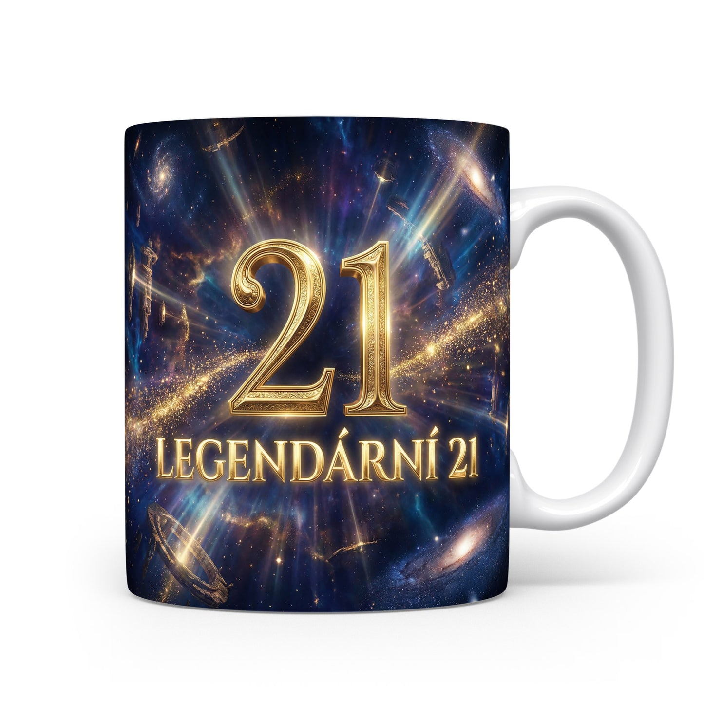Hrnček s nápisem LEGENDÁRNÍ 21