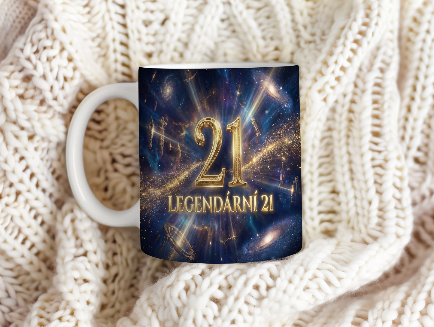 Narozeninový hrnek 21 let – LEGENDÁRNÍ 21