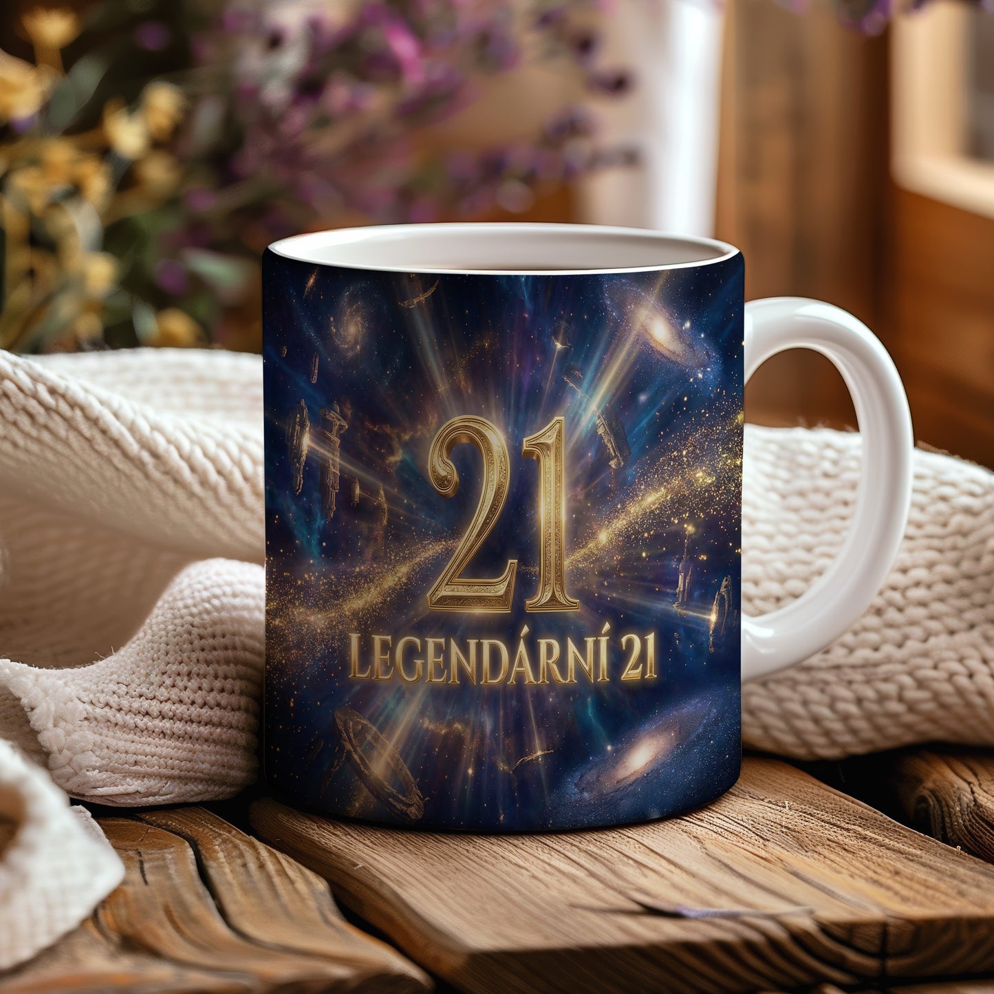 Narozeninový hrnek 21 let – LEGENDÁRNÍ 21