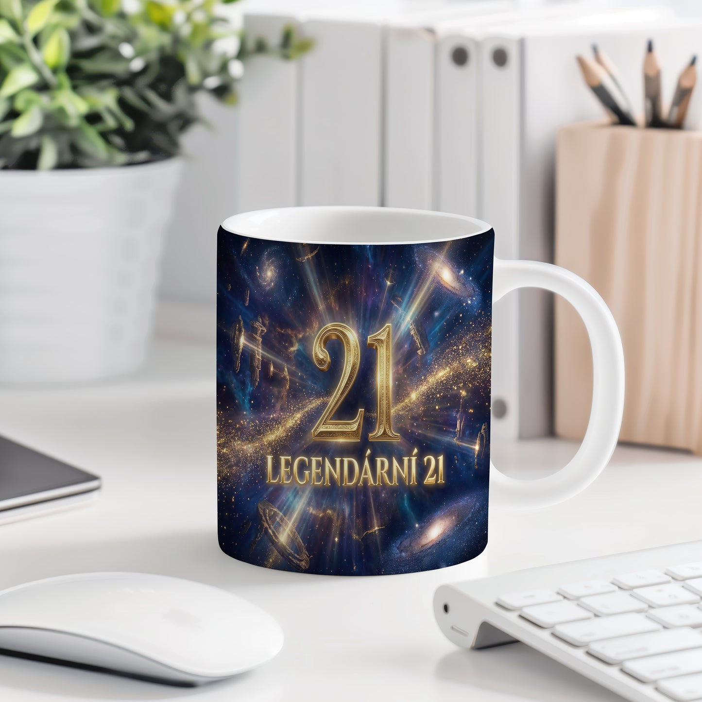 Narozeninový hrnek 21 let – LEGENDÁRNÍ 21
