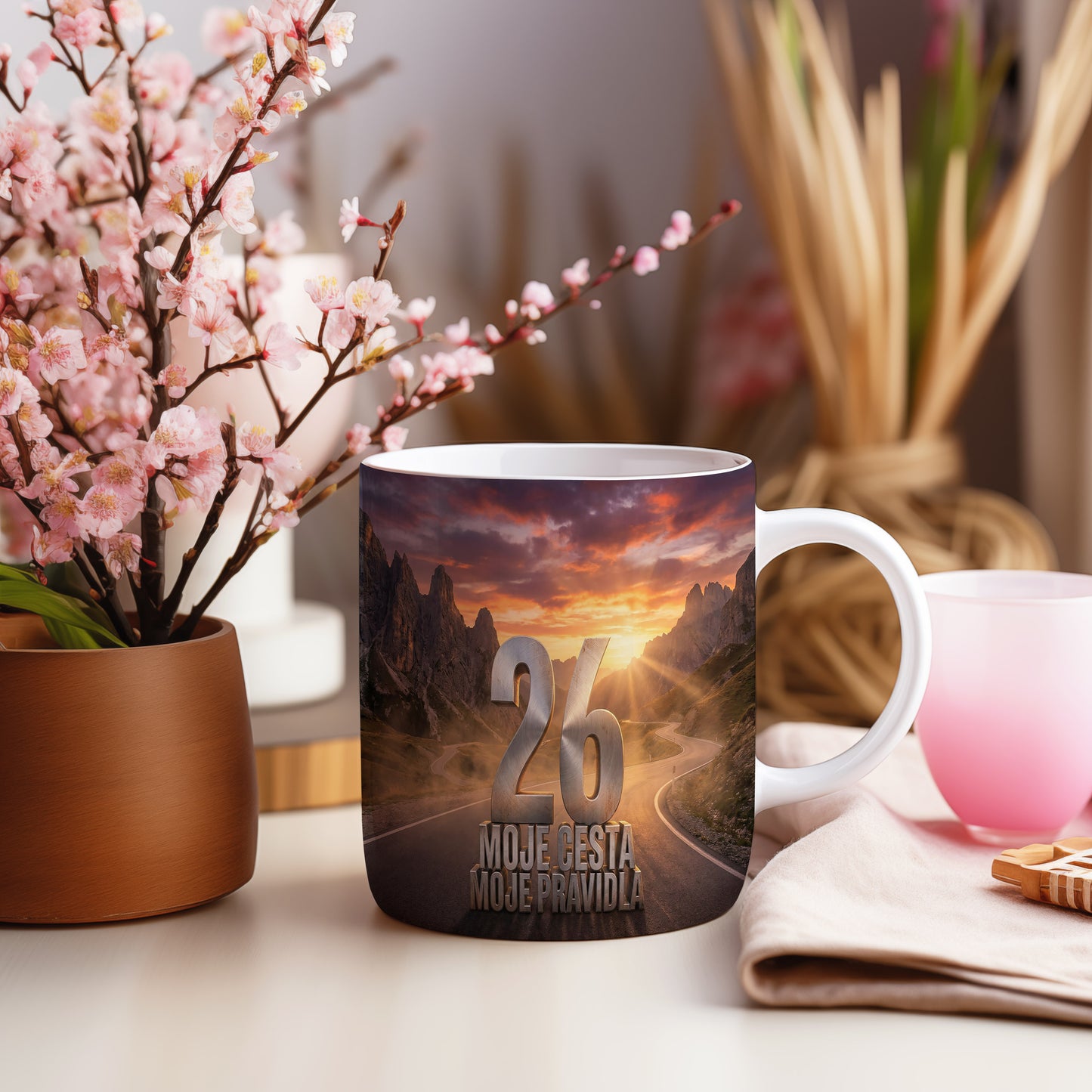 Narozeninový hrnek 26 let – MOJE CESTA MOJE PRAVIDLA