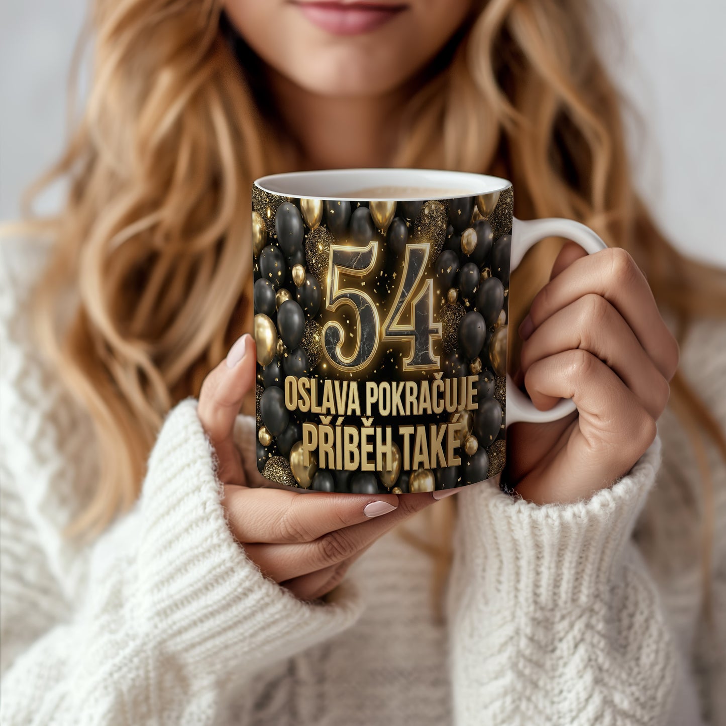 Narozeninový hrnek 54 let – OSLAVA POKRAČUJE, PŘÍBĚH TAKÉ