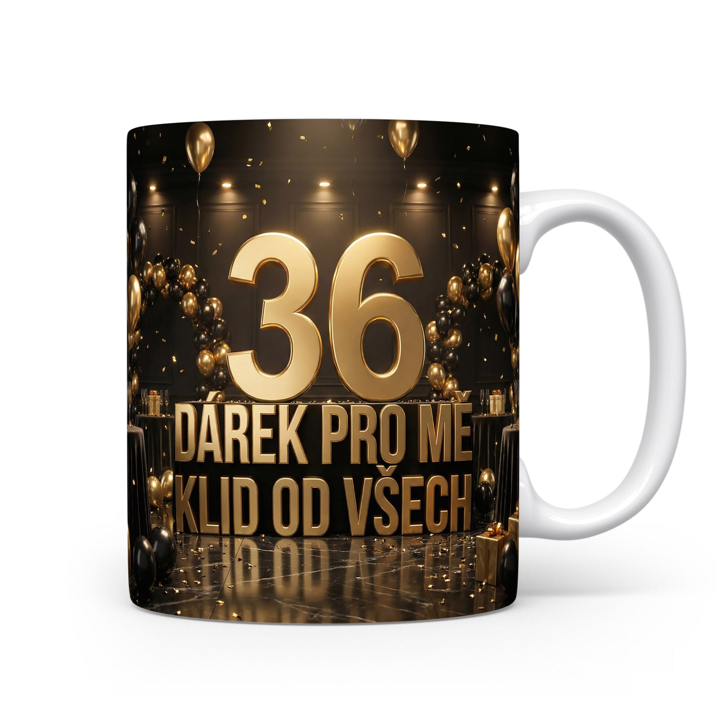 Narozeninový hrnek s číslem 36