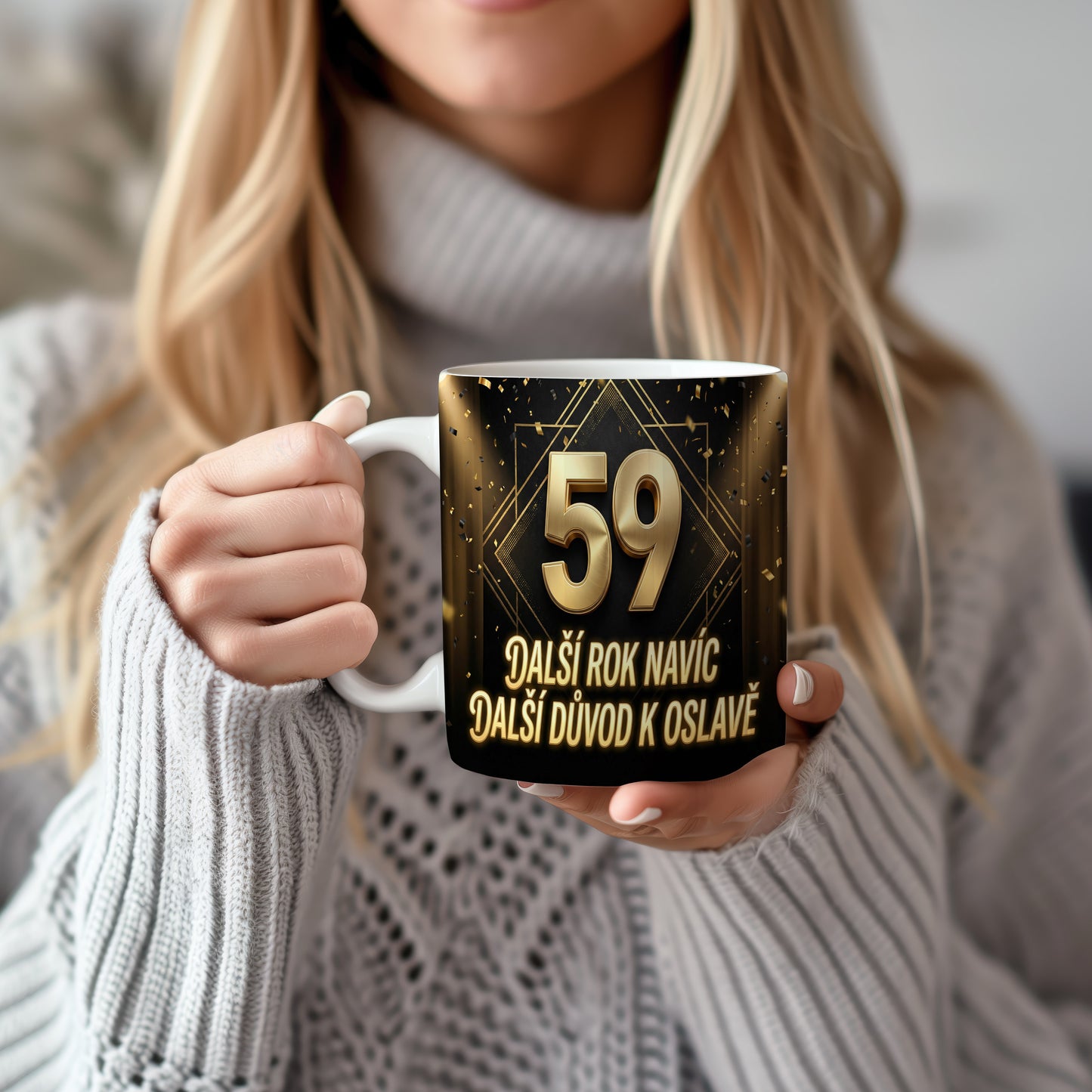 Narozeninový hrnek 59 let – DALŠÍ ROK NAVÍC, DALŠÍ DŮVOD K OSLAVĚ