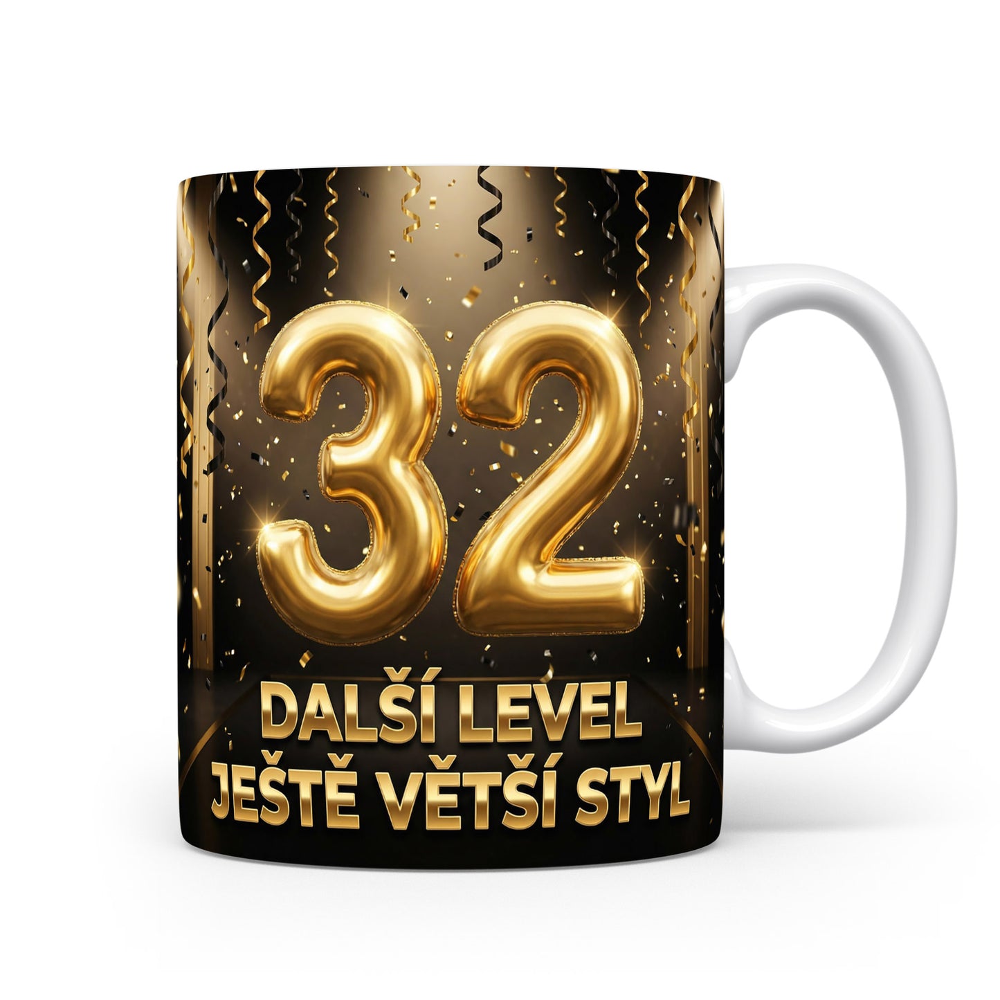 Narozeninový hrnek s číslem 32