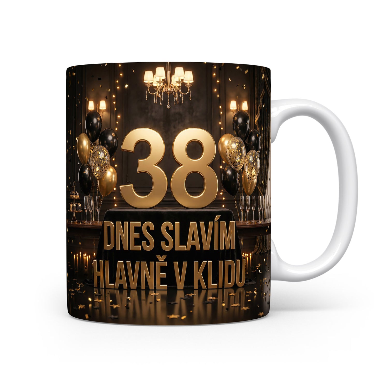 Narozeninový hrnek s číslem 38