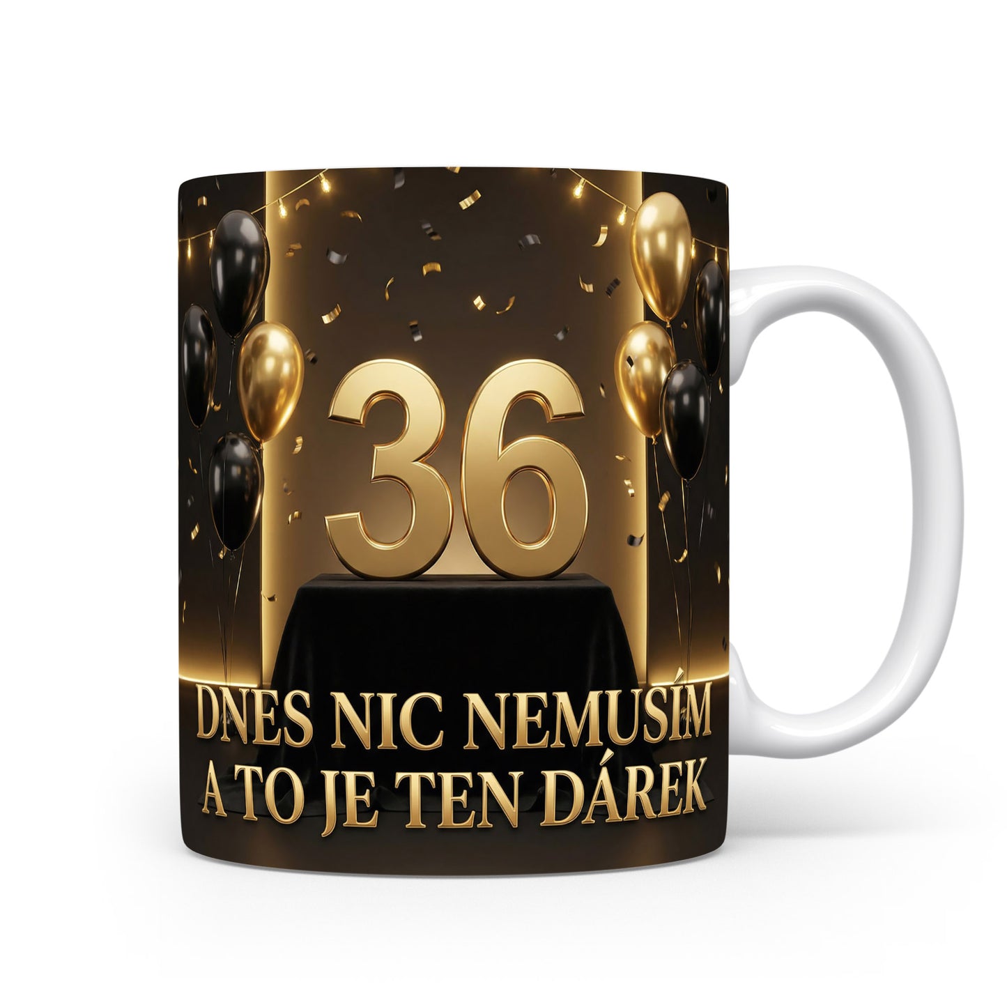 Narozeninový hrnek s číslem 36