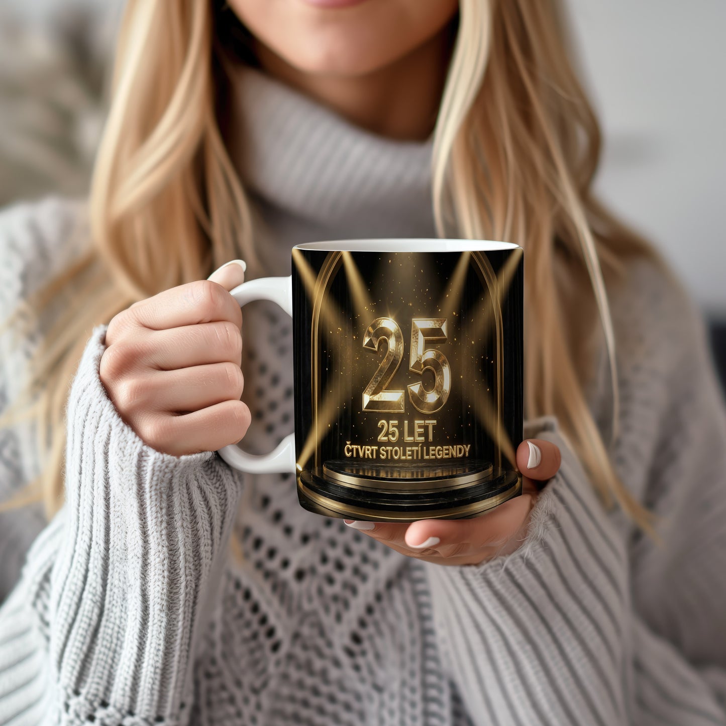 Narozeninový hrnek 25 let – ČTVRT STOLETÍ LEGENDY