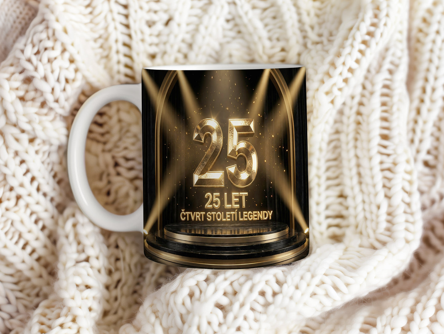 Narozeninový hrnek 25 let – ČTVRT STOLETÍ LEGENDY