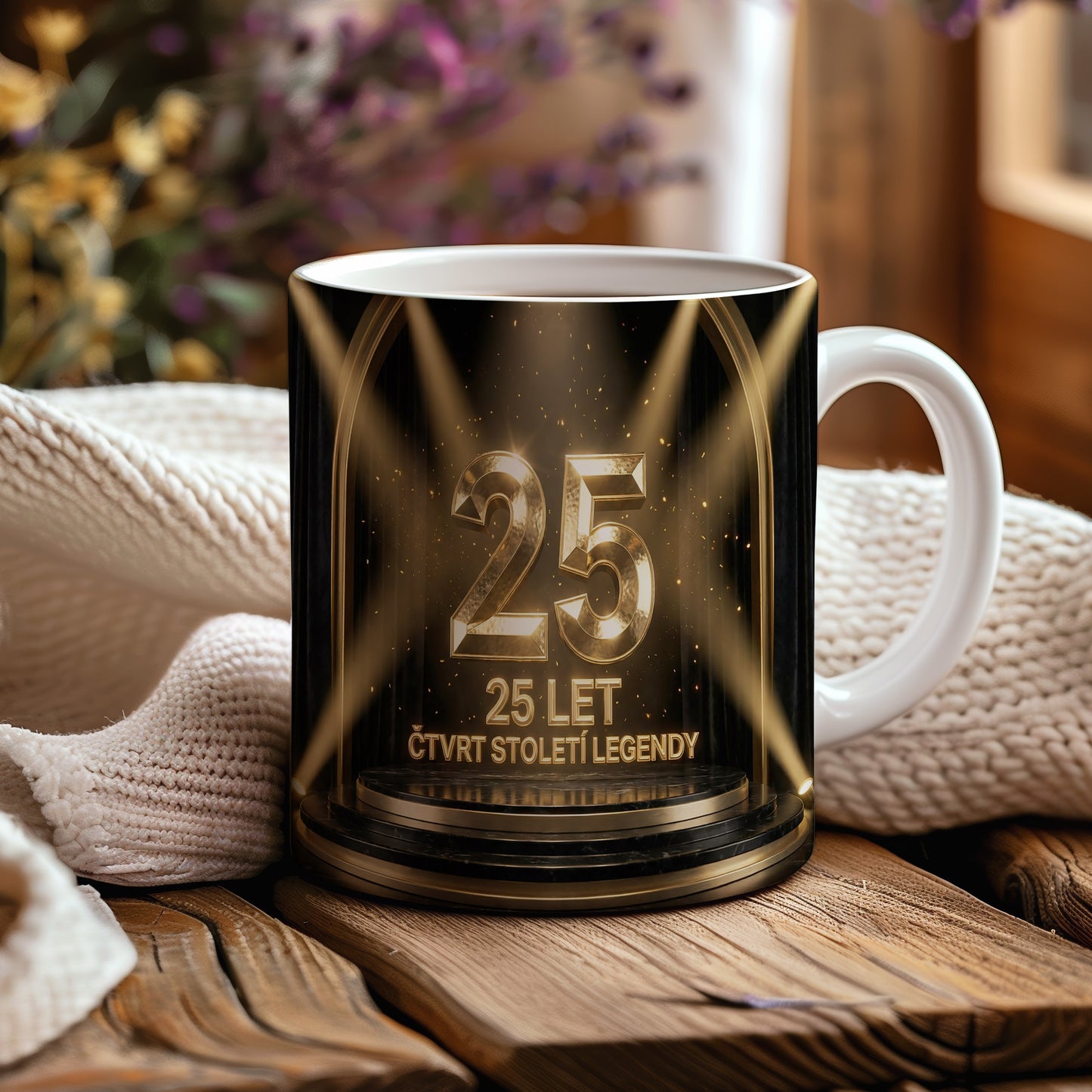 Narozeninový hrnek 25 let – ČTVRT STOLETÍ LEGENDY