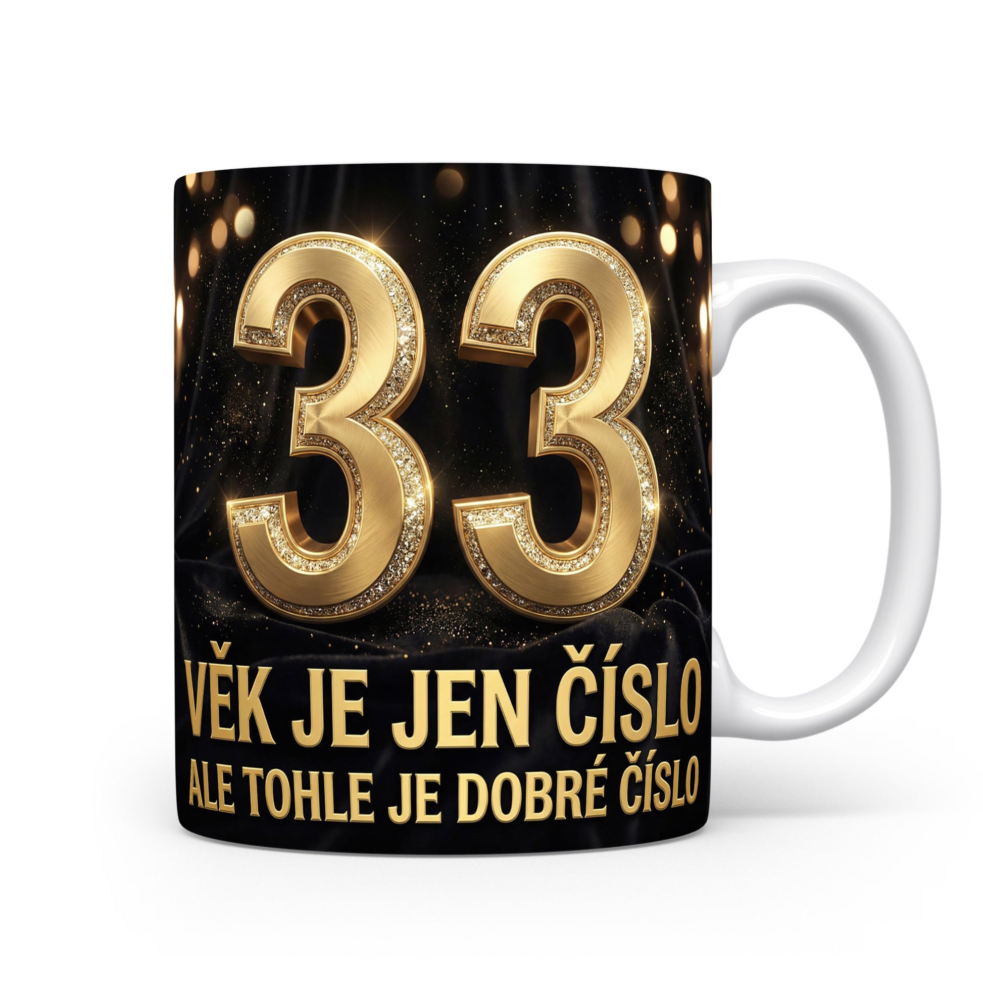 Narozeninový hrnek s číslem 33