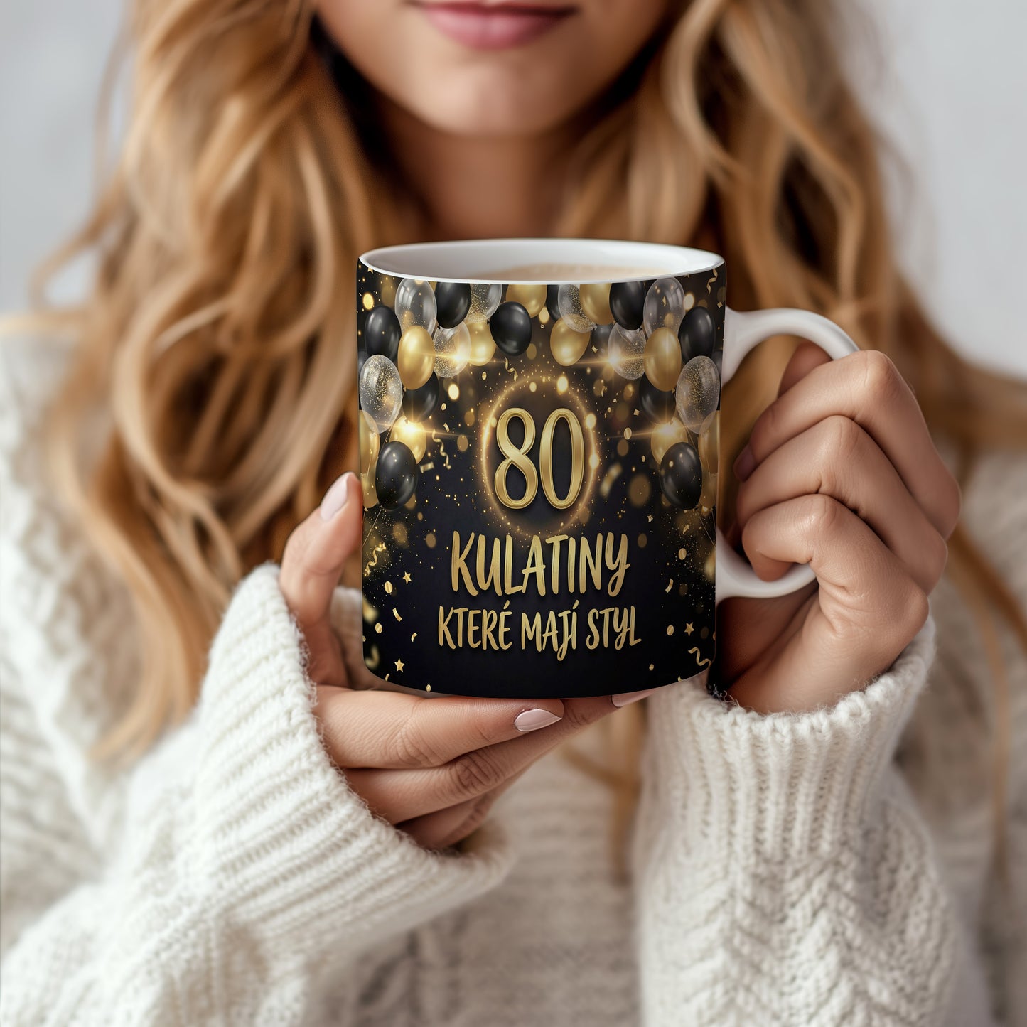Narozeninový hrnek 80 let – KULATINY KTERÉ MAJÍ STYL