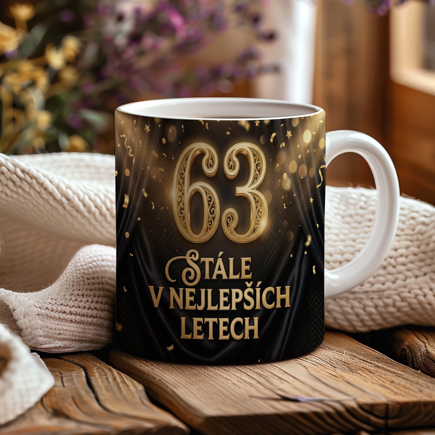 Narozeninový hrnek 63 let – STÁLE V NEJLEPŠÍCH LETECH
