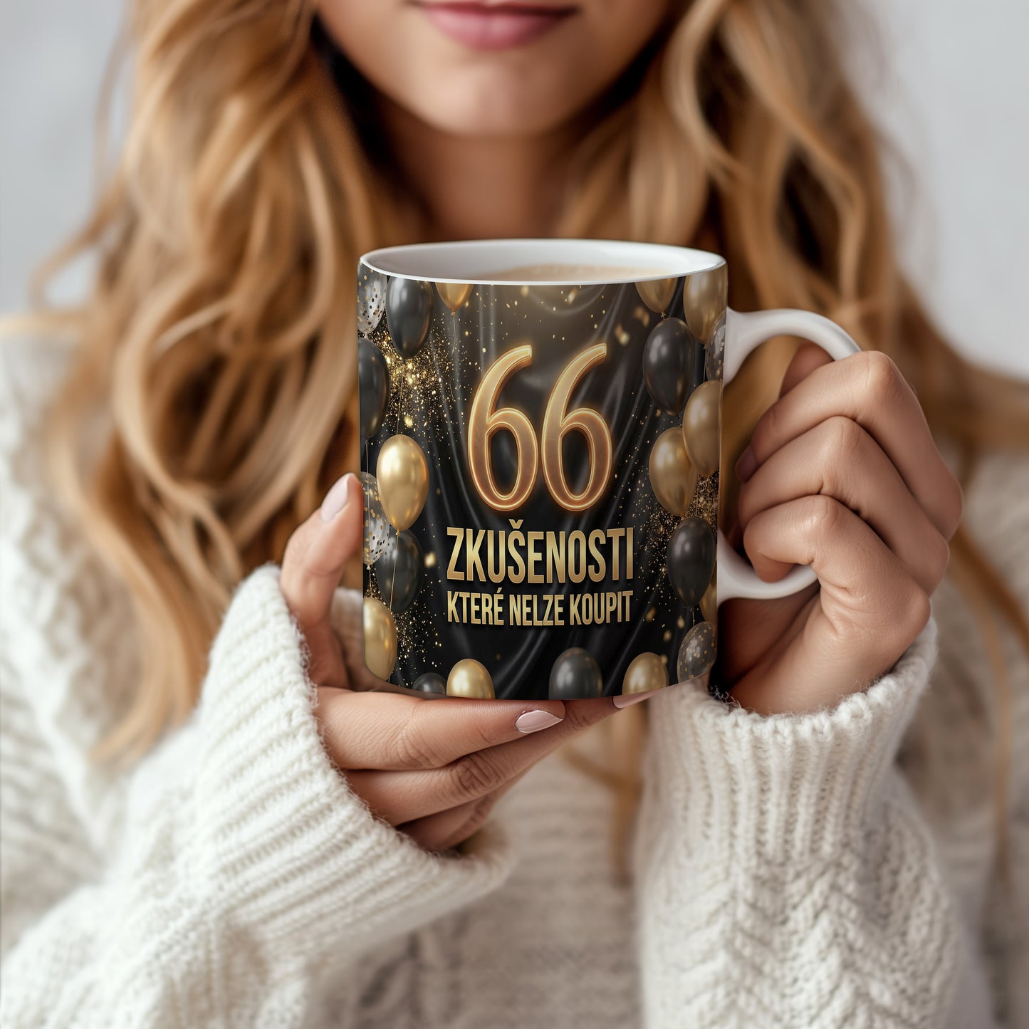 Narozeninový hrnek 66 let – ZKUŠENOSTI, KTERÉ NELZE KOUPIT