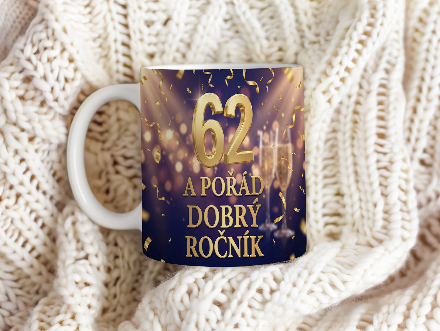 Narozeninový hrnek 62 let – A POŘÁD DOBRÝ ROČNÍK