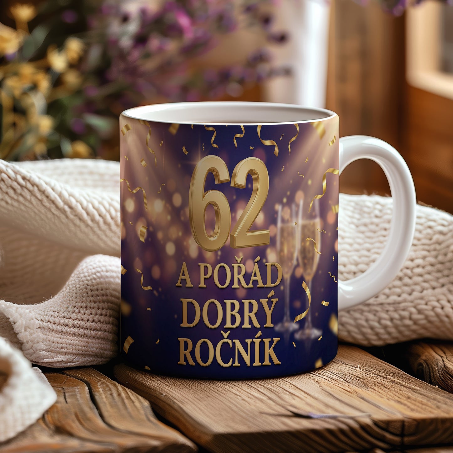 Narozeninový hrnek 62 let – A POŘÁD DOBRÝ ROČNÍK