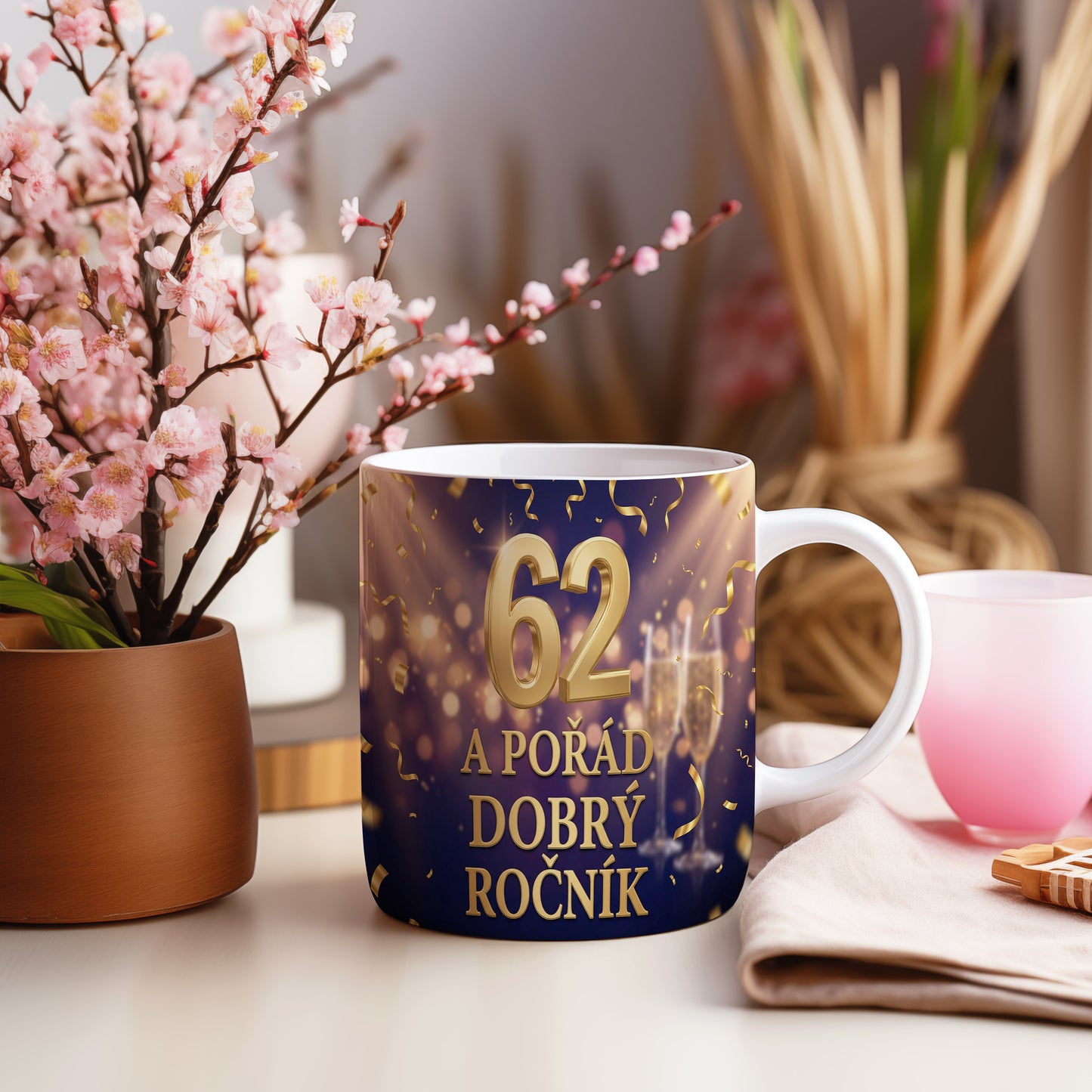 Narozeninový hrnek 62 let – A POŘÁD DOBRÝ ROČNÍK