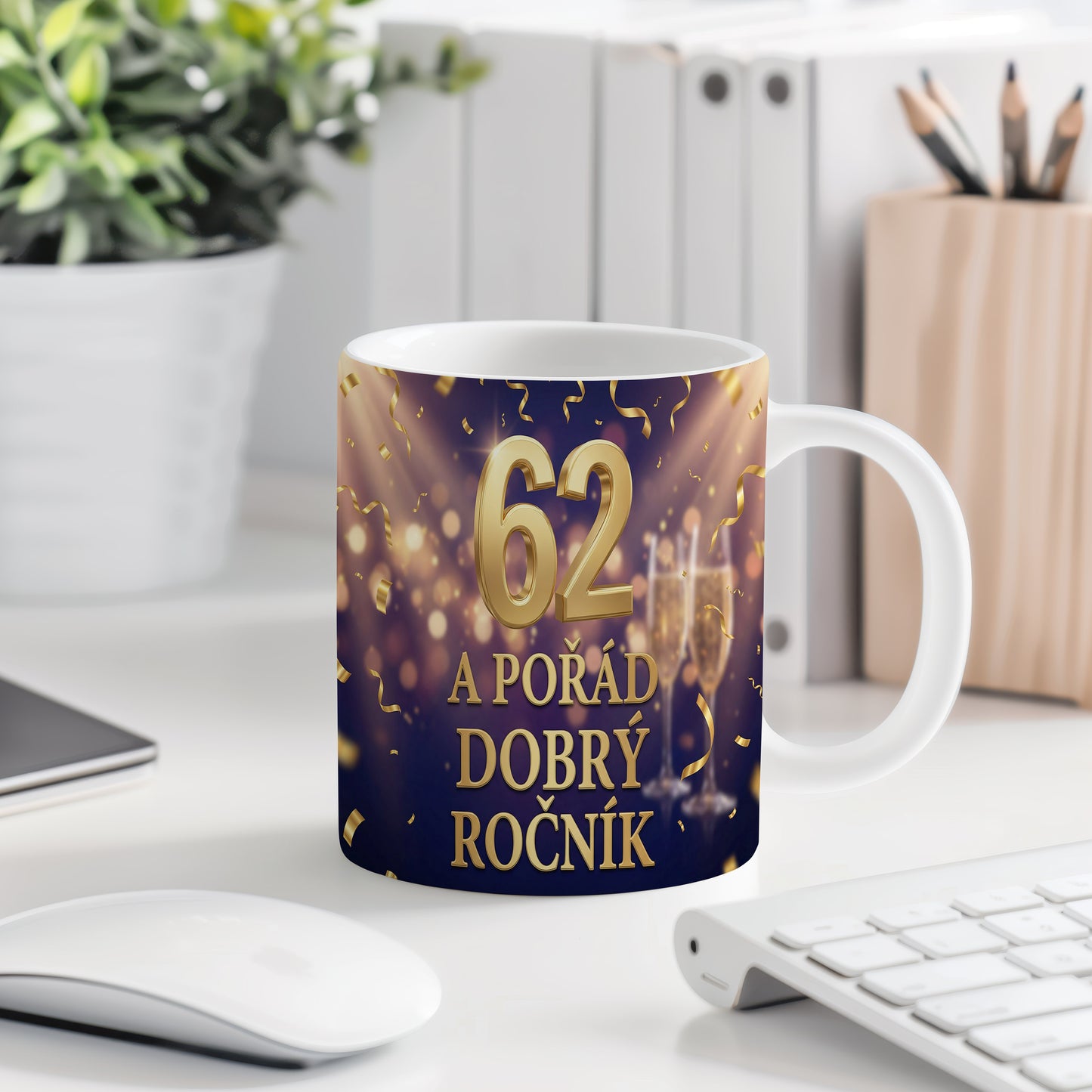 Narozeninový hrnek 62 let – A POŘÁD DOBRÝ ROČNÍK