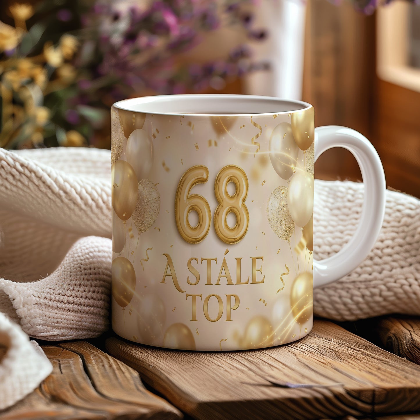 Narozeninový hrnek 68 let – A STÁLE TOP