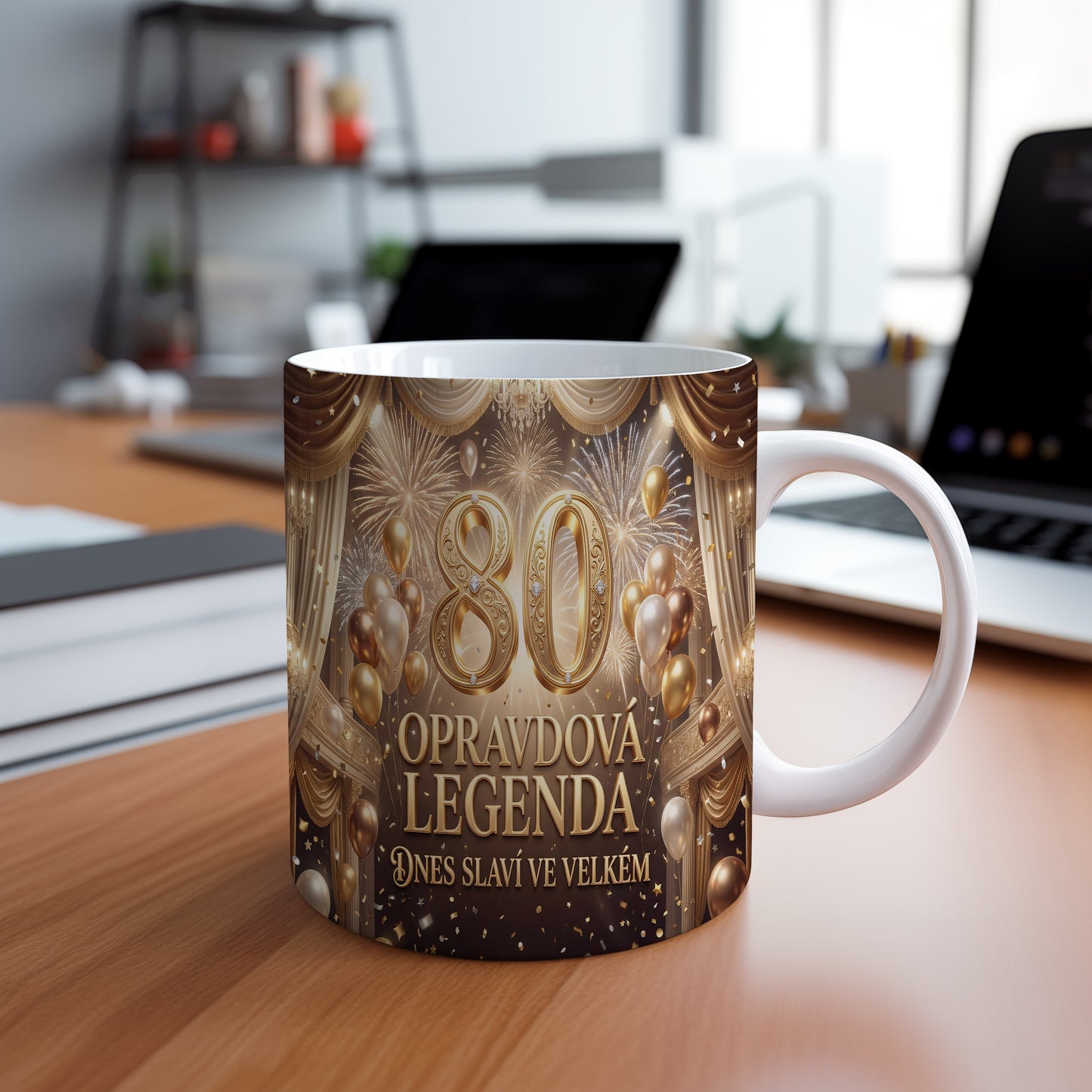 Narozeninový hrnek 80 let – OPRAVDOVÁ LEGENDA DNES SLAVÍ VE VELKÉM