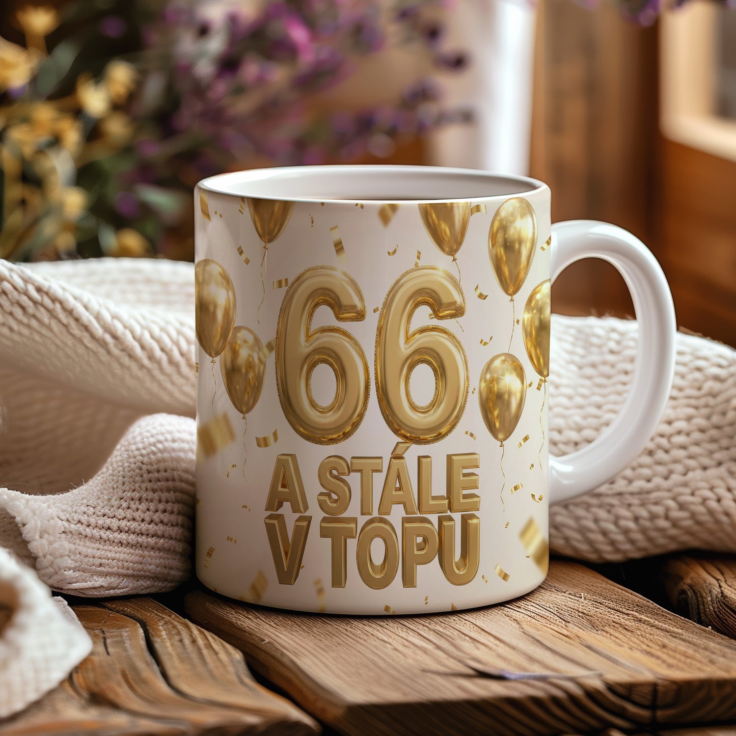 Narozeninový hrnek 66 let – A STÁLE V TOPU